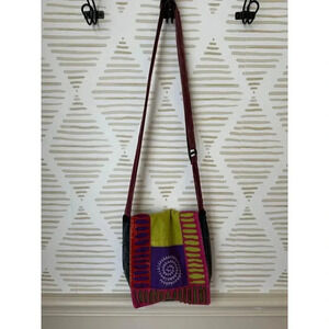 India Boutique Front Flap Crossbody Boho Purse